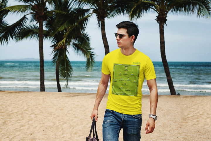 Pixel Art T-Shirt | Mundial Style